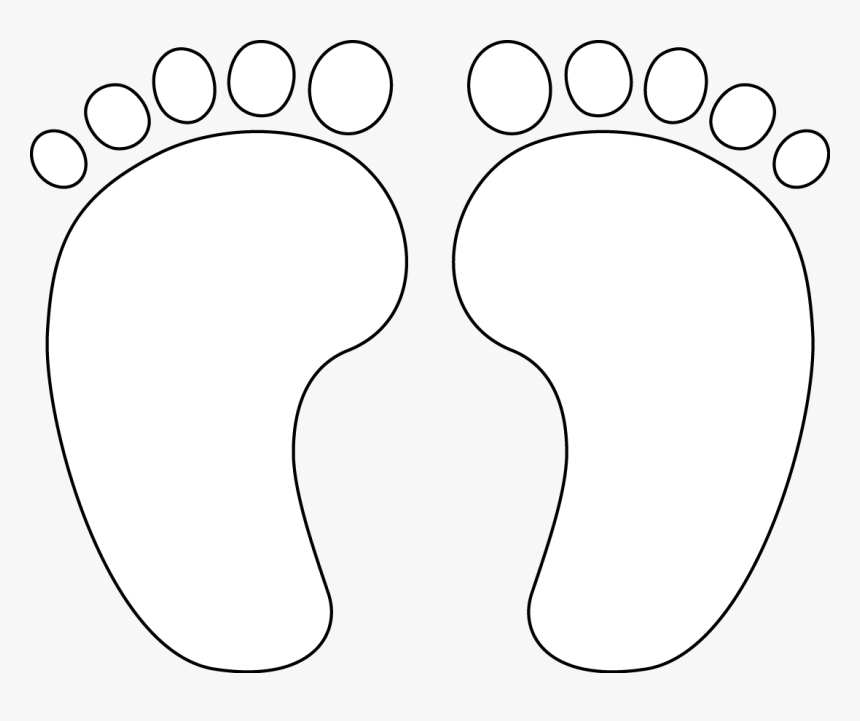 printable santa feet