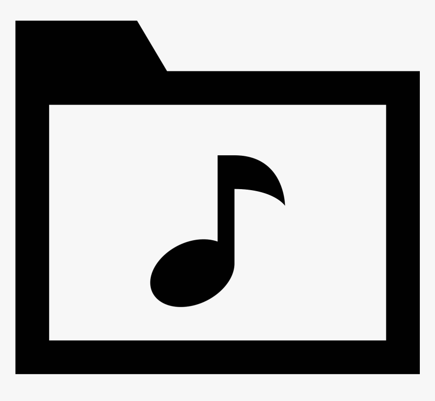 Music Folder Icon Clipart , Png Download, Transparent Png, Free Download