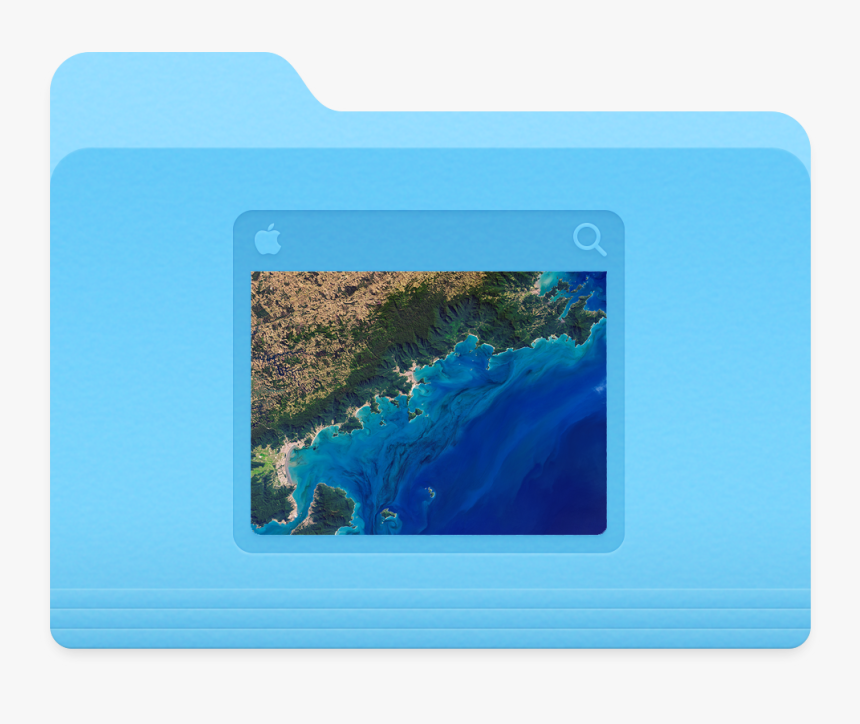 Images For Desktop Folder Icon - Coral Reef, HD Png Download, Free Download