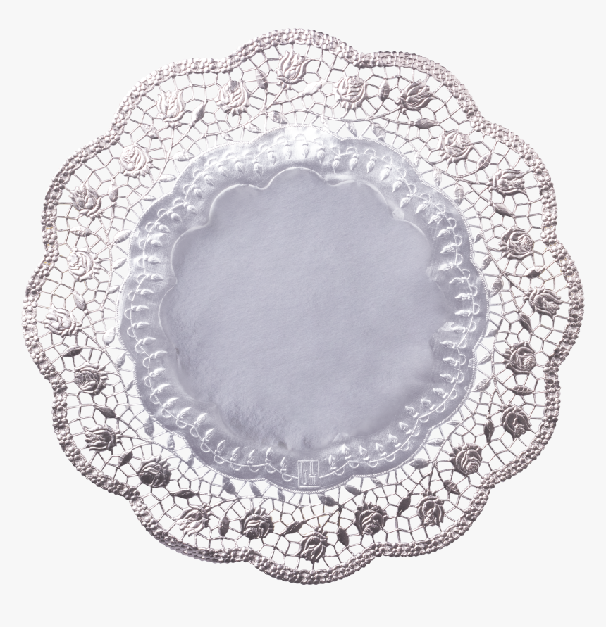 Black Lace Doilies - Crochet, HD Png Download, Free Download