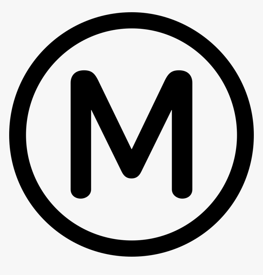 Paris Transport Metro Logo - 2 Number In Circle, HD Png Download, Free Download