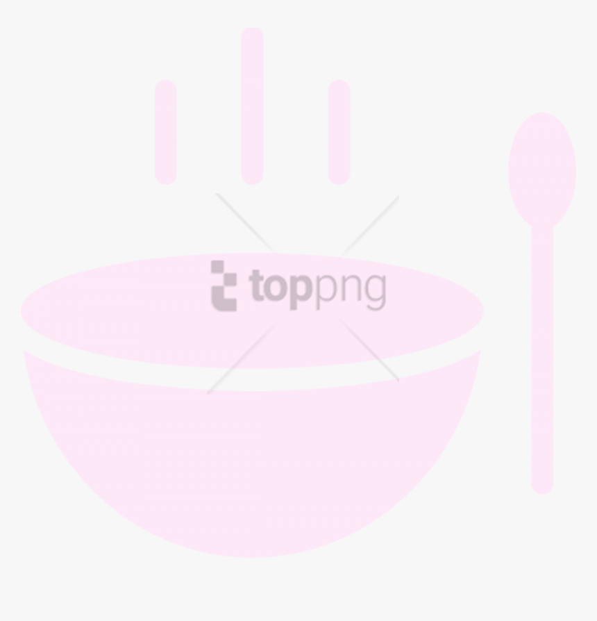 Food Bowl Png Pink - Circle, Transparent Png, Free Download