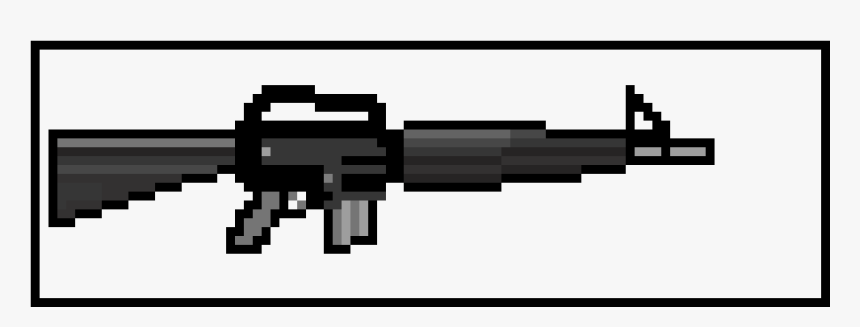 Transparent M16 Png - Firearm, Png Download, Free Download