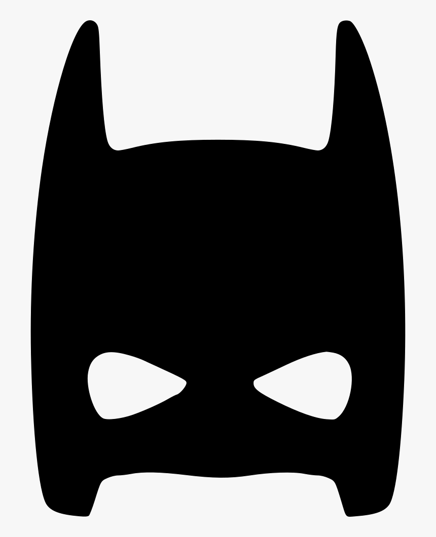 Half Face Mask Skin Hero Comments - Batman Mask Svg Free, HD Png ...