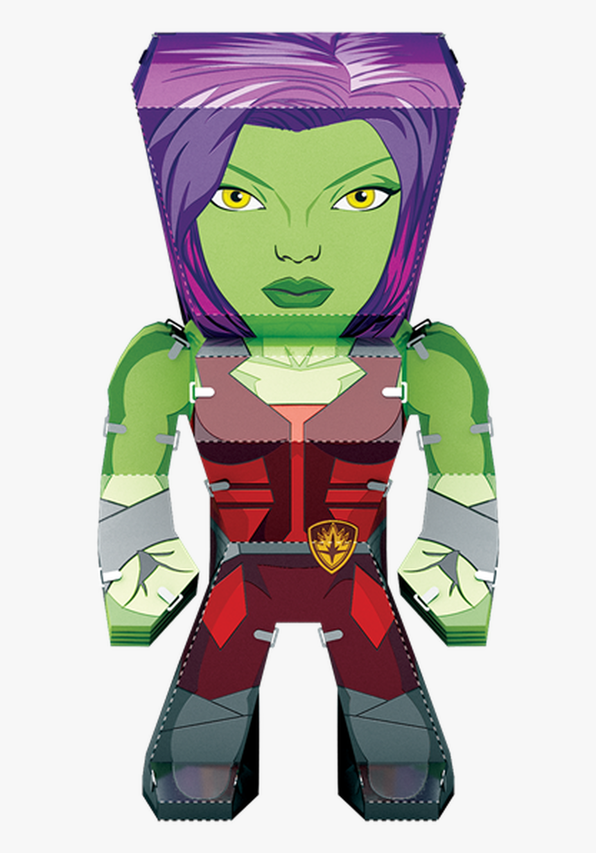 Metal Earth Guardians Of The Galaxy - Gamora, HD Png Download, Free Download