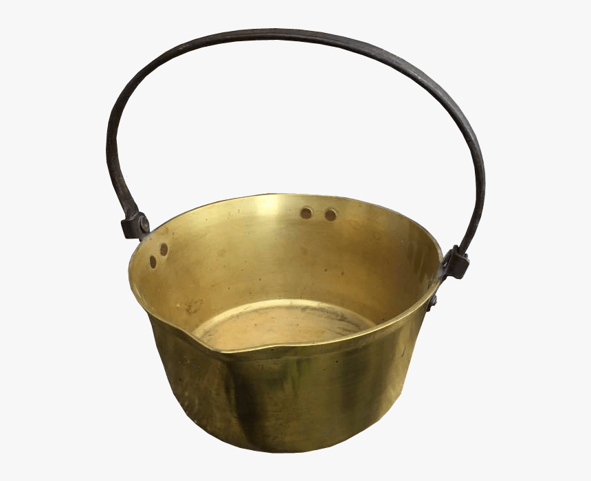 Brass Jam Pan Transparent Image Antiques And Collectibles - Transparent Brass Pan, HD Png Download, Free Download