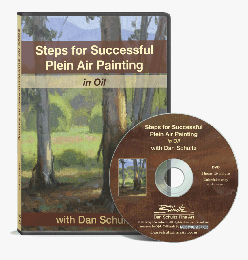 Steps For Successful Plein Air Painting Dvd By Dan - Cd, HD Png Download, Free Download