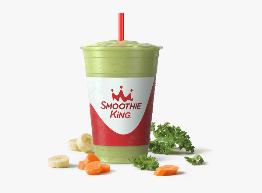 Sk Wellness Veggie Carrot Kale Dream With Ingredients - Smoothie King Smoothie, HD Png Download, Free Download