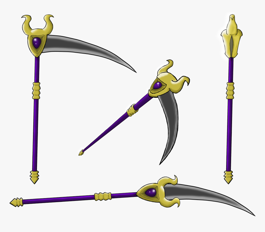 Transparent Scythe Clipart - 2d Scythe, HD Png Download, Free Download