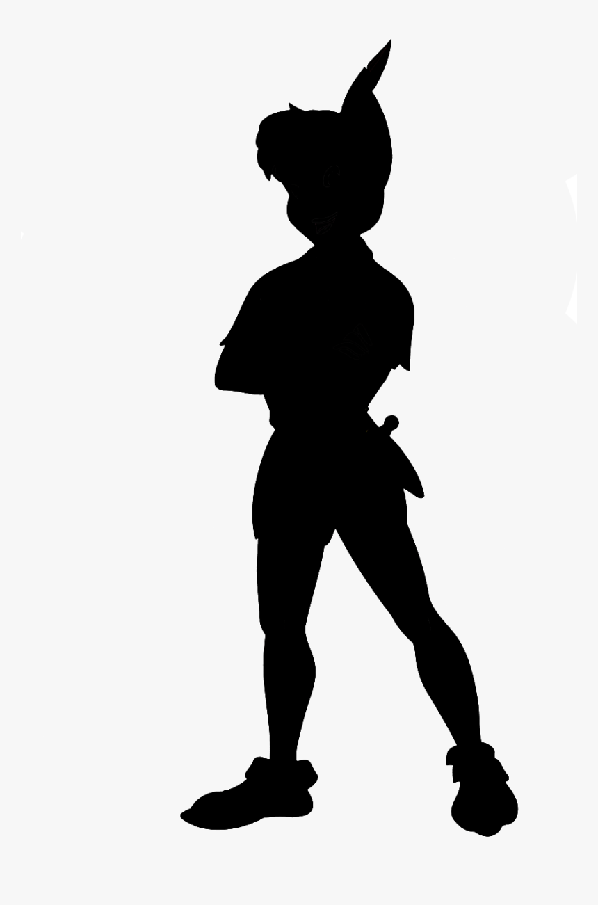 Transparent Peter Pan Clipart - Free Peter Pan Silhouette, HD Png Download, Free Download