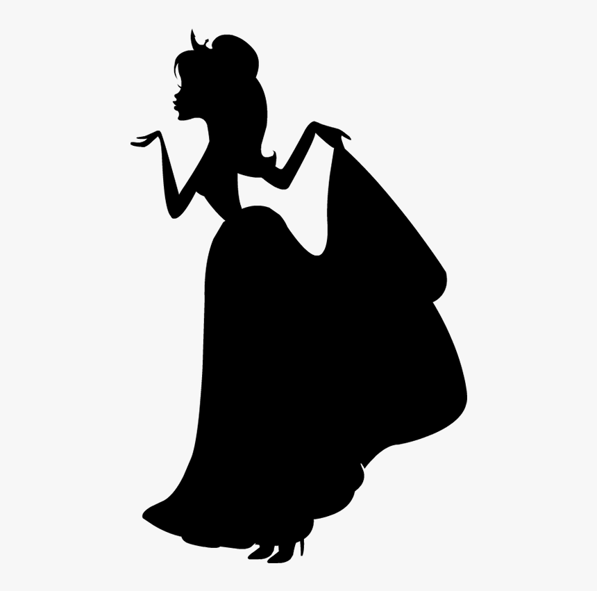 Disney Character Silhouette Png - Silhouette Princess Clipart ...