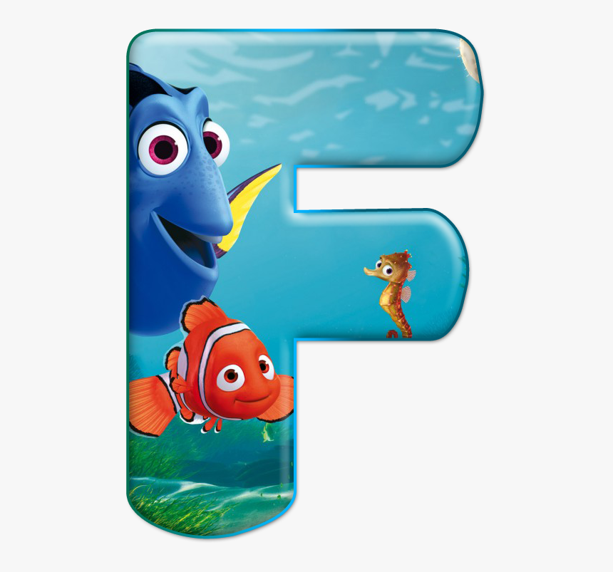 Abecedario Buscando A Nemo Y Buscando A Dory - Letras De Buscando A Nemo, HD Png Download, Free Download