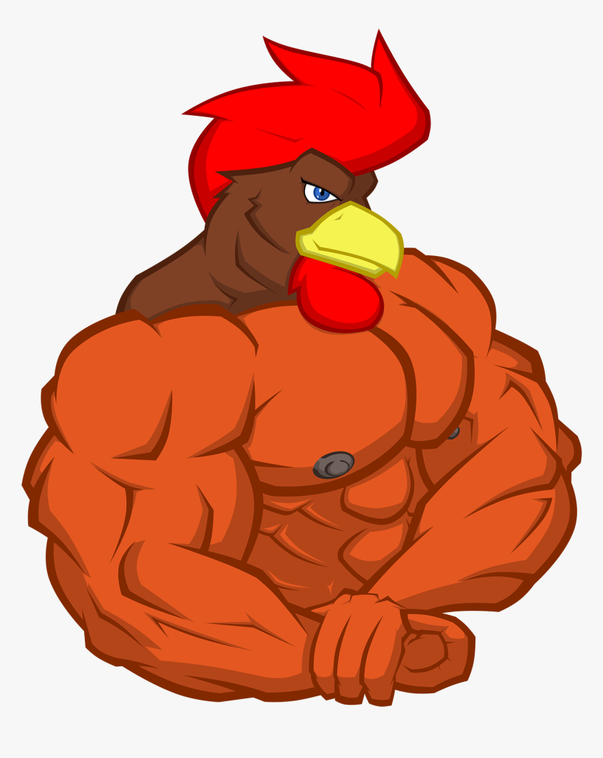 Rooster Muscle, HD Png Download, Free Download