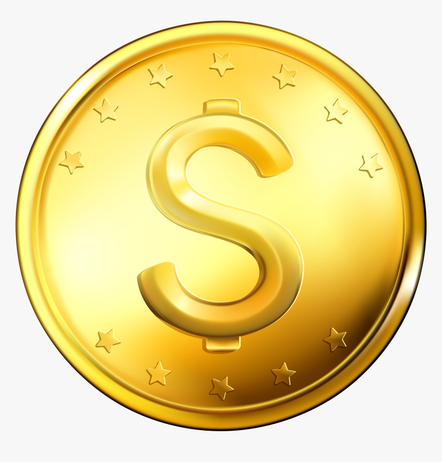 Gold Coin Png Clipart - Coin Png, Transparent Png, Free Download