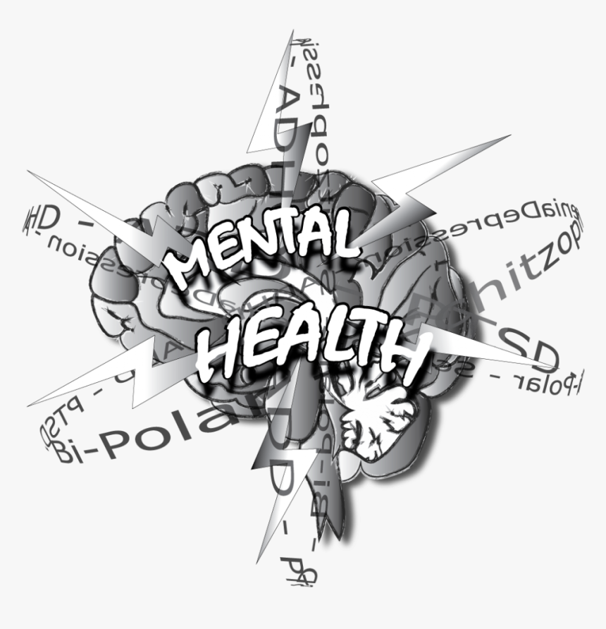 Transparent Brain Clipart Art Brain Mental Health Hd Png