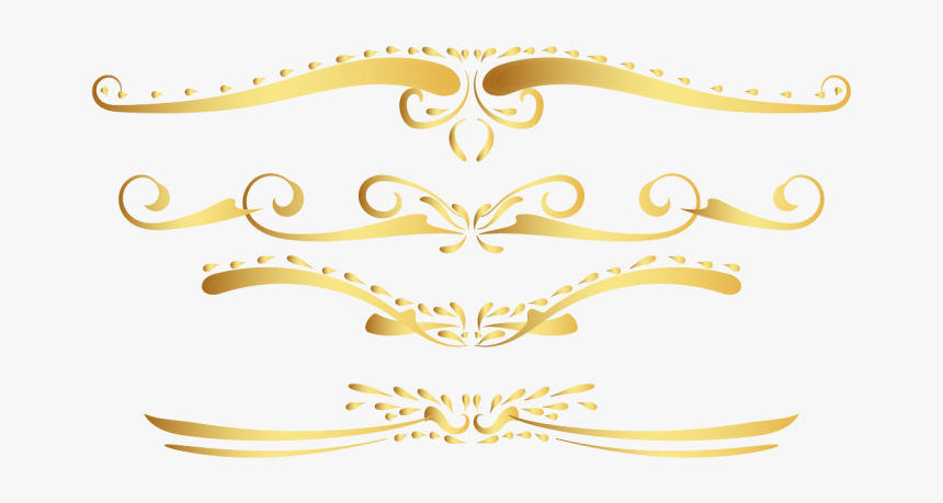 Golden Border Vintage Png, Transparent Png, Free Download