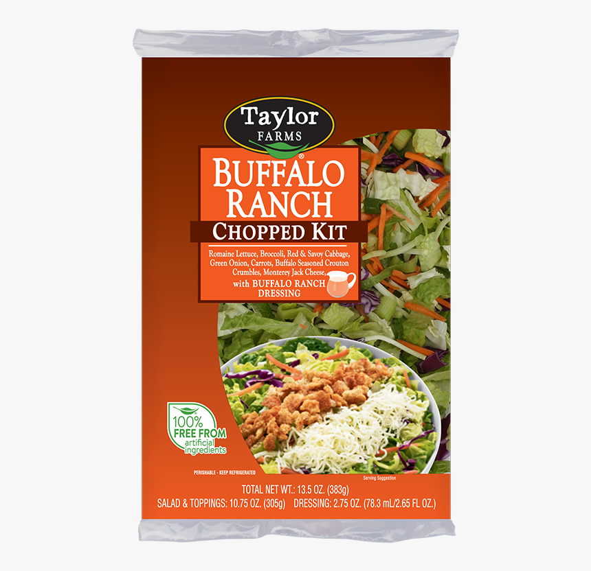 Taylor Farms Buffalo Ranch Chopped Salad Kit, HD Png Download - kindpng