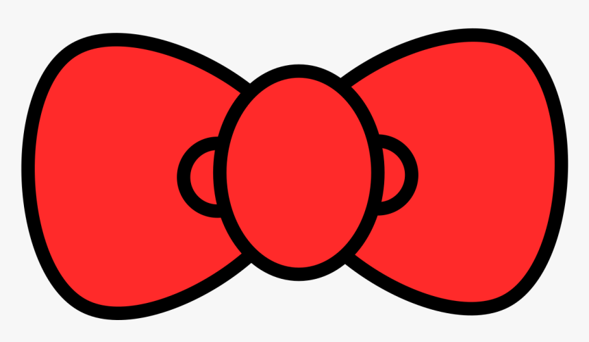 Bow Clip Arts - Red Bow Tie Drawing, HD Png Download, Free Download