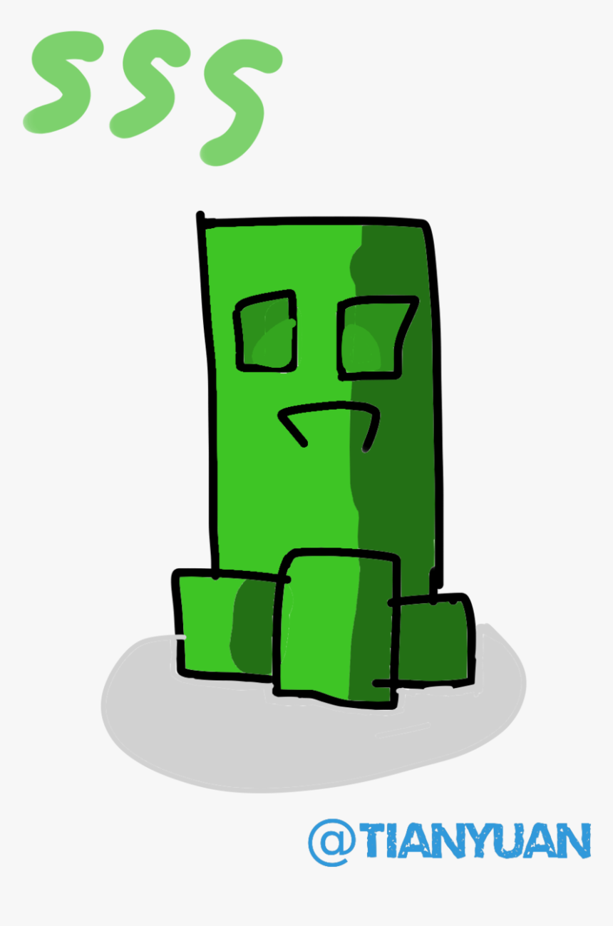 苦力怕creeper Sss Clipart , Png Download, Transparent Png, Free Download