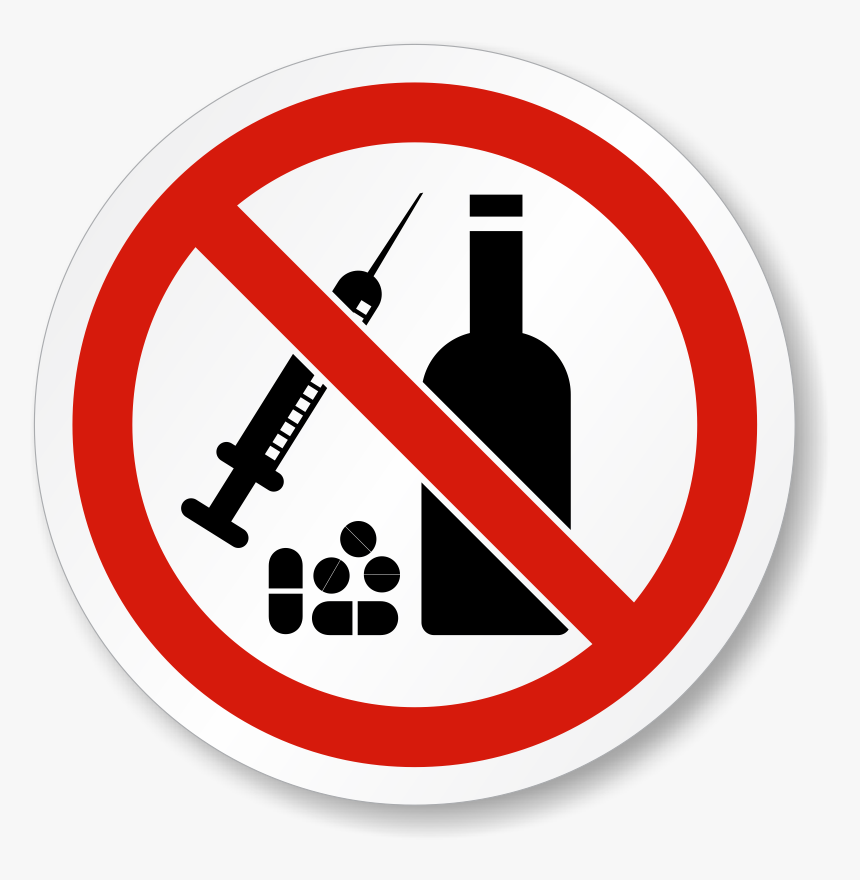 Stop Alcohol And Drugs, HD Png Download, Free Download