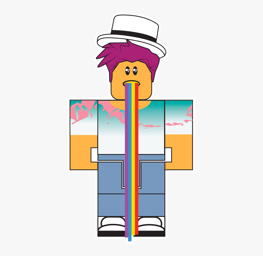 Robloxian Life Clothing Store Billboard Guy Clipart Roblox Rainbow Barf Face Code Hd Png Download Kindpng - codes for clothes for boys on roblox