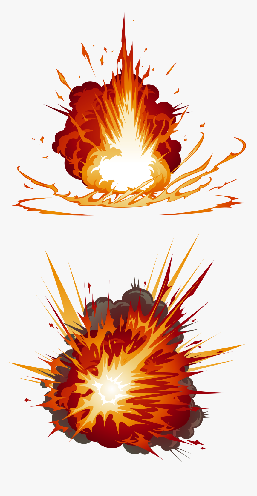 Firecracker Clipart Explosion - Explosion Cartoon Png, Transparent Png, Free Download