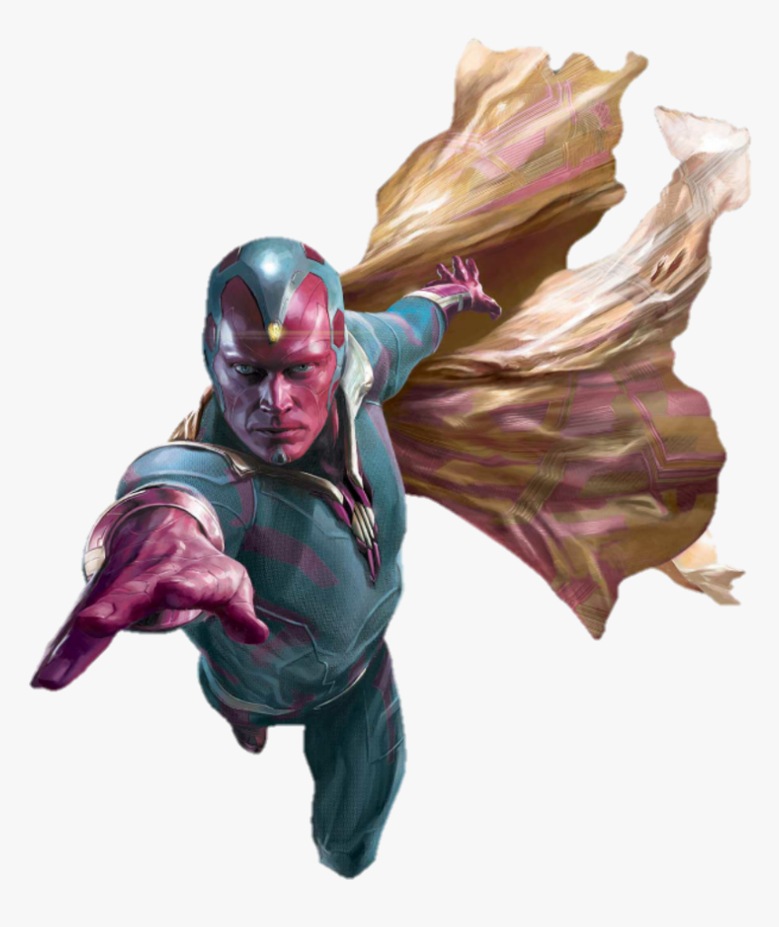 #freetoedit #marvel #mcu #paulbettany#paulbettany #vision - Vision Png Marvel, Transparent Png, Free Download