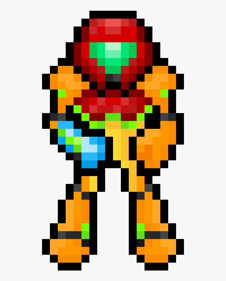 Metroid 8 Bit Samus, HD Png Download - kindpng