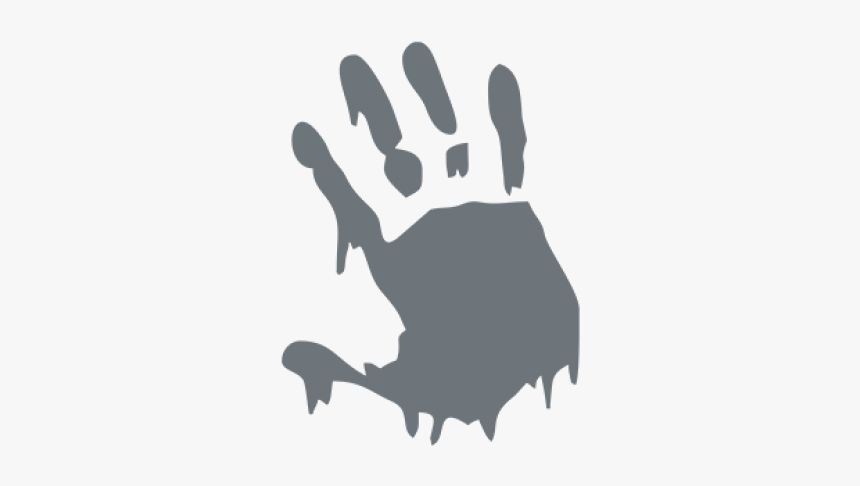 #hand #handprint #grey - Jk Sticker, HD Png Download, Free Download