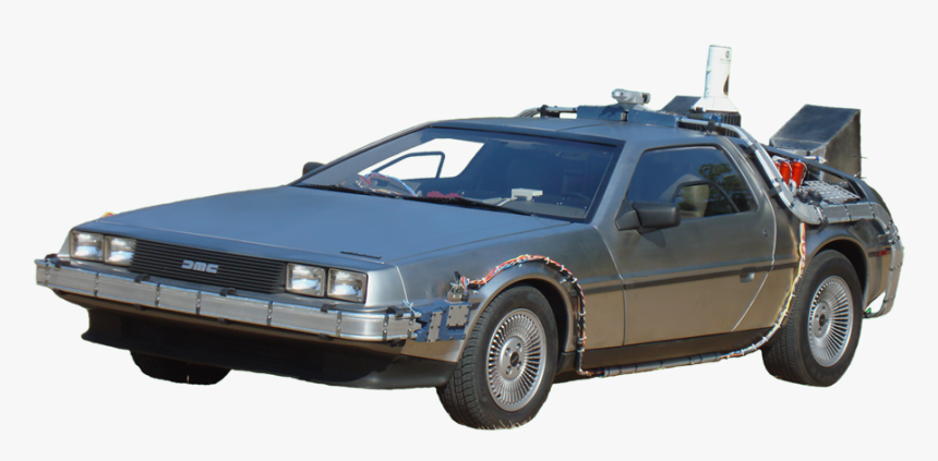 Delorean Time Machine Png, Transparent Png, Free Download