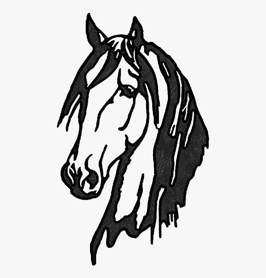 Download Horse Head Horse Head Metal Art Hd Png Download Kindpng