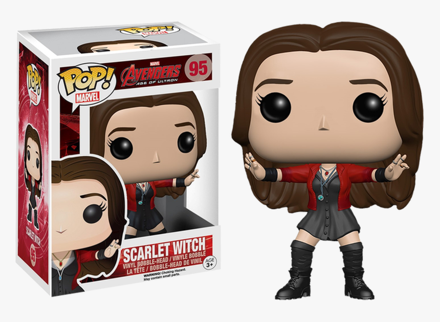 Pop Marvel Vinyl Figure - Scarlet Witch Pop, HD Png Download, Free Download