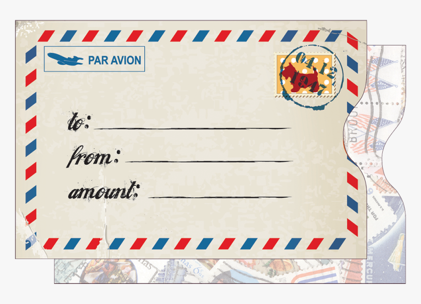 Envelope Clipart Par Avion - Envelope, HD Png Download, Free Download