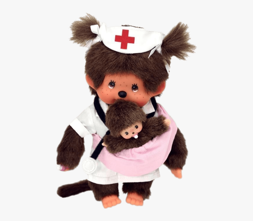 Monchhichi Nurse And Baby - Monchhichi Infirmiere, HD Png Download, Free Download