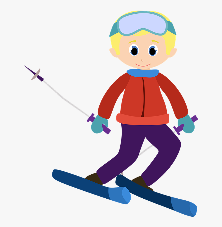 Skiing Clipart Transparent Background, HD Png Download, Free Download