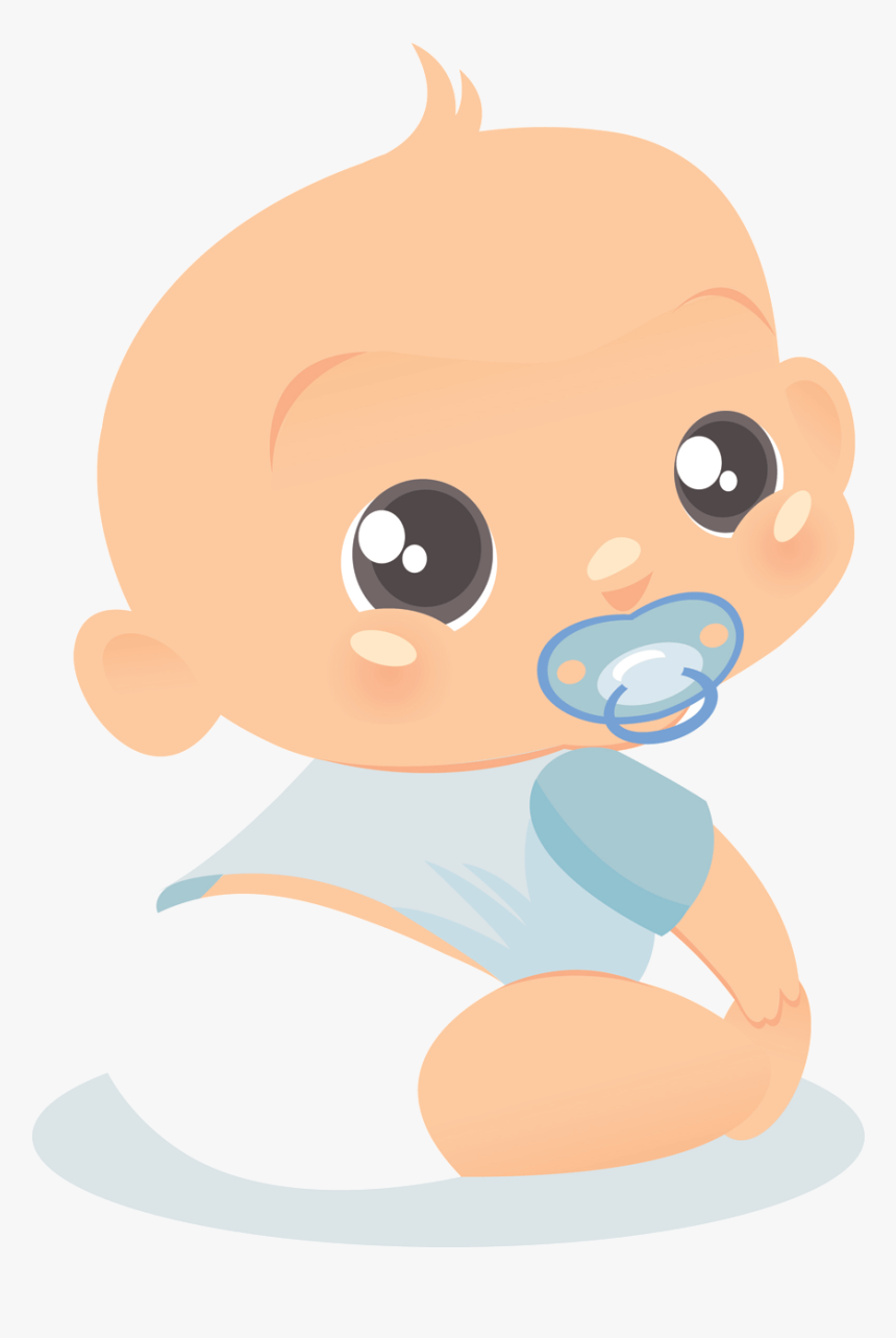 Cute Cartoon Baby Boy Clip Art