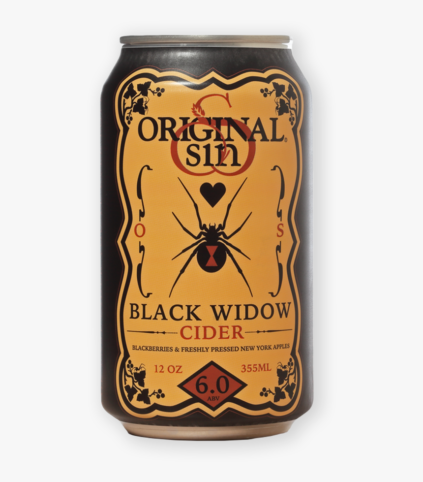 Black-widow - Original Sin Black Widow Cider, HD Png Download, Free Download