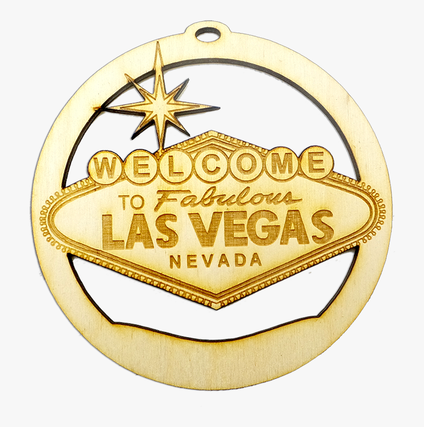 Personalized Welcome To Las Vegas Sign Ornament - Emblem, HD Png Download, Free Download