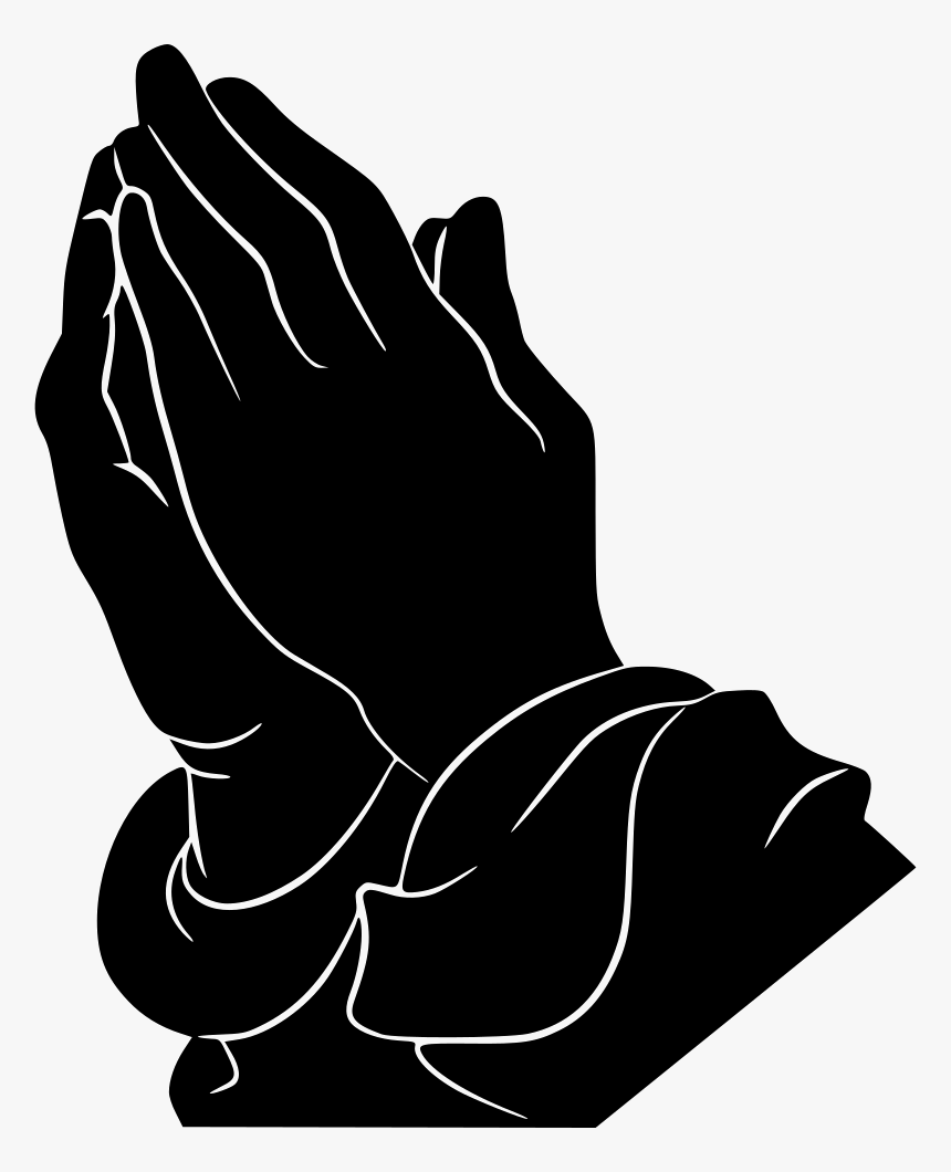 Download Get Praying Hands Svg Free PNG Free SVG files | Silhouette and Cricut Cutting Files