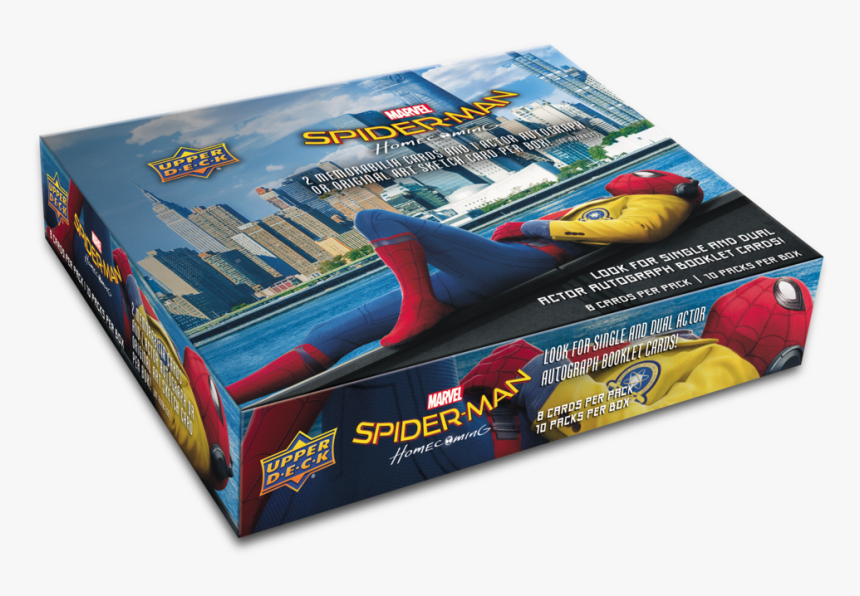 2017 Ud Marvel Spider-man Homecoming Trading Cards - Paper, HD Png Download, Free Download