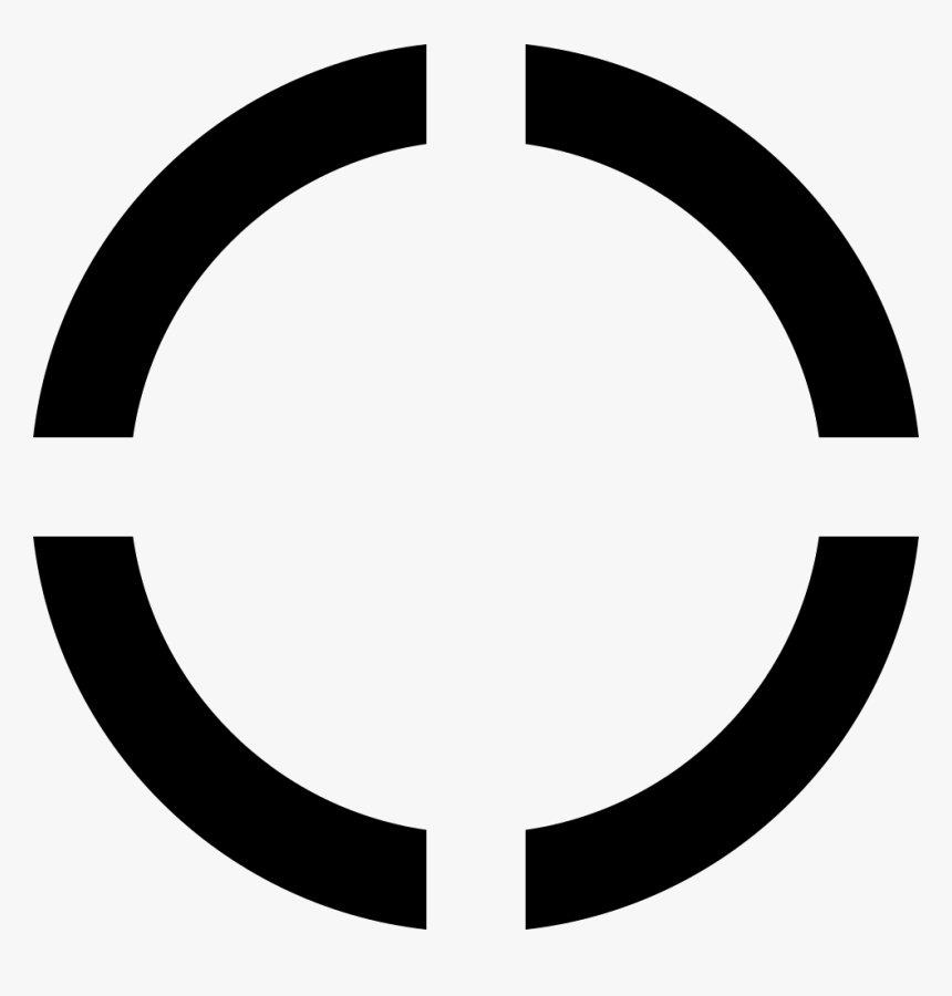 Four Hole In The Circle - Four Part Circle Png, Transparent Png, Free Download