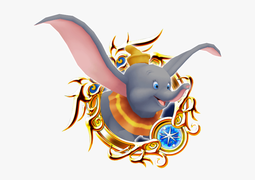 Dumbo - Kingdom Hearts Riku Medal, HD Png Download, Free Download