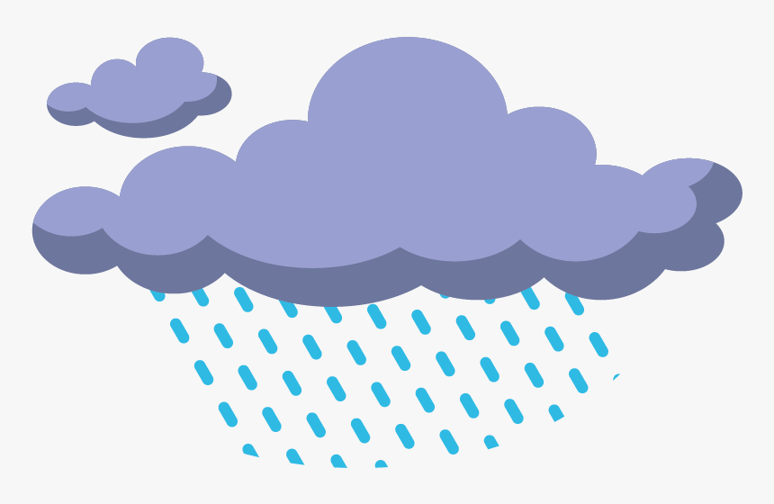 Raincloud - Illustration, HD Png Download, Free Download