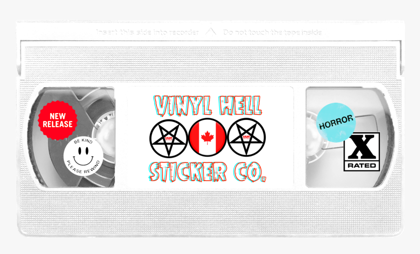 Blank Vhs White Tape, HD Png Download, Free Download