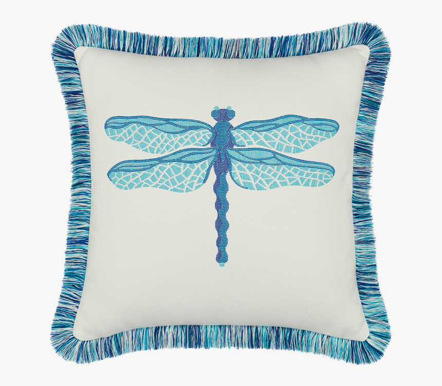 Dragonfly Pool - Dragon Fly Outdoor Pillows, HD Png Download, Free Download