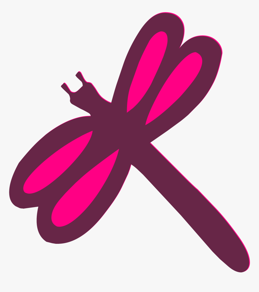 Pink Dragonfly, Insect, Graphic, Fly, Dragon, Hq Photo - Libelula Png, Transparent Png, Free Download