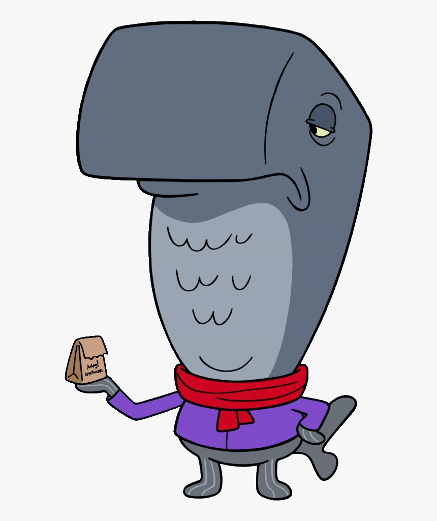 Arctic Sperm Whale - Spongebob Whale, HD Png Download, Free Download