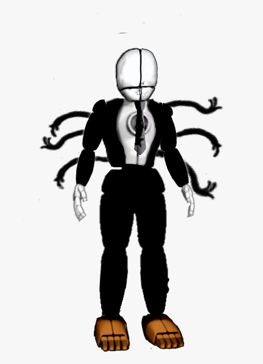 Funtime Slender Man Freetoedit - Illustration, HD Png Download, Free Download