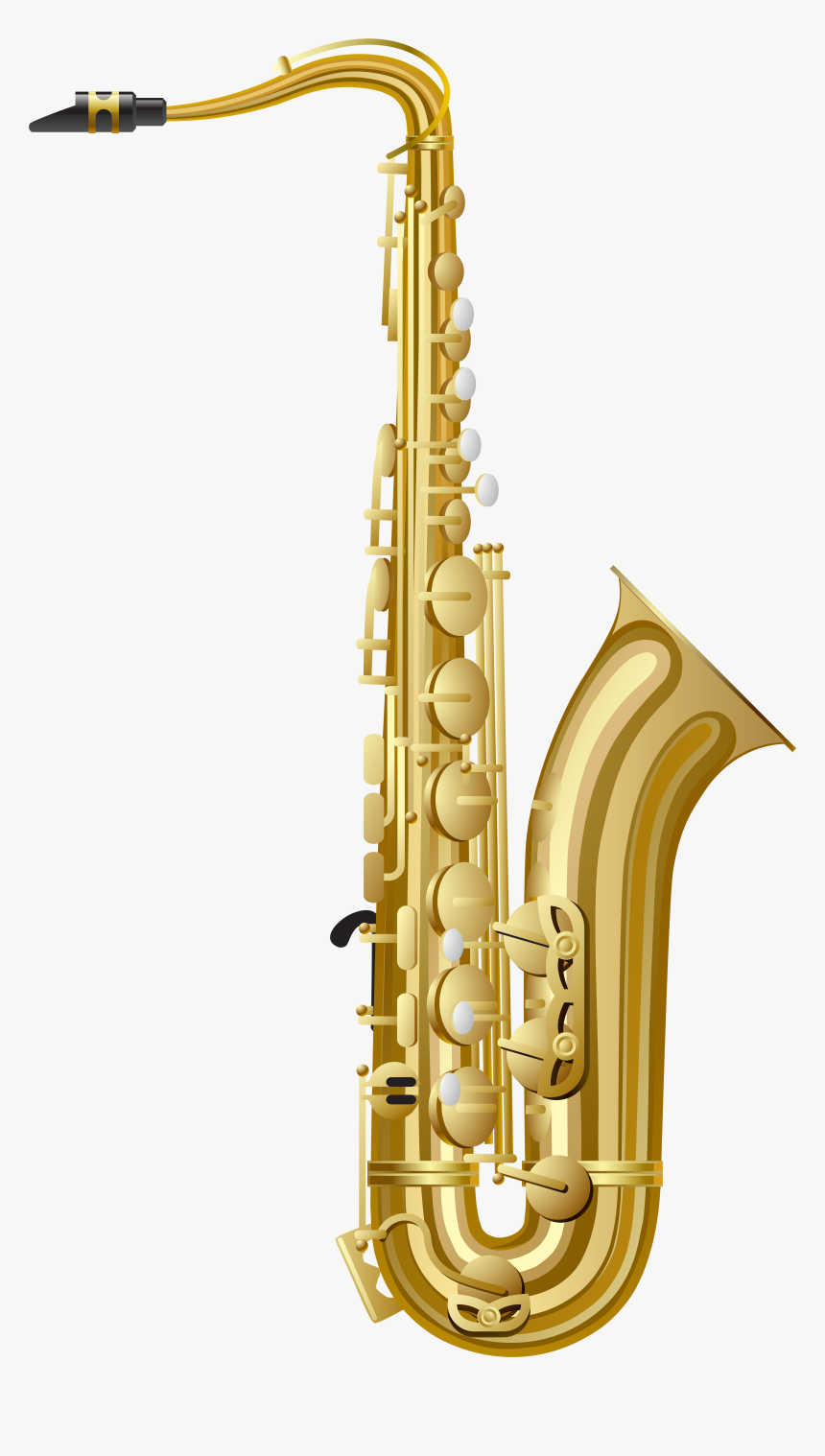 Saxophone Clipart Png, Transparent Png, Free Download