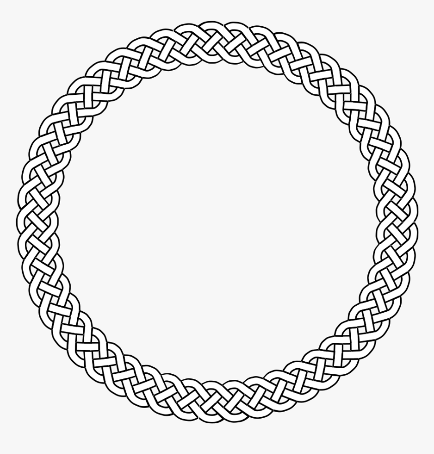 Transparent Black Circle Outline Png - Celtic Knot Circle Svg, Png Download, Free Download